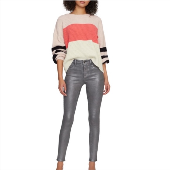 Sanctuary Playful Stripe Sweater Long Sleeve Top - Picture 3 of 5